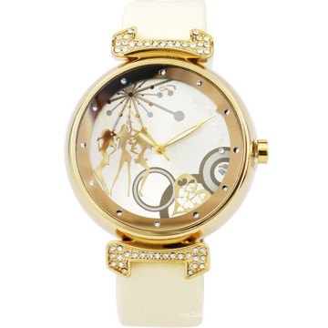 Reloj de cuarzo de la muñeca de los hombres y de las mujeres del acero inoxidable de la manera de la venta caliente del precio barato Hl22wholesale